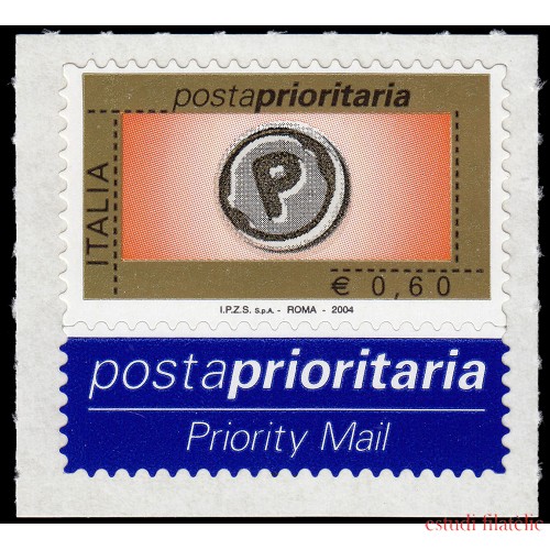 Italia Italy 2681 2004 Correo urgente Autoadhesivo