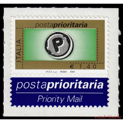 Italia Italy 2685 2004 Correo urgente Autoadhesivo