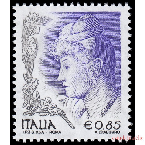 Italia Italy 2690 2004 La mujer en el Arte MNH