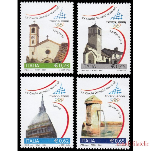 Italia Italy 2695/98 2004 Juegos Olímpicos de invierno Turín MNH