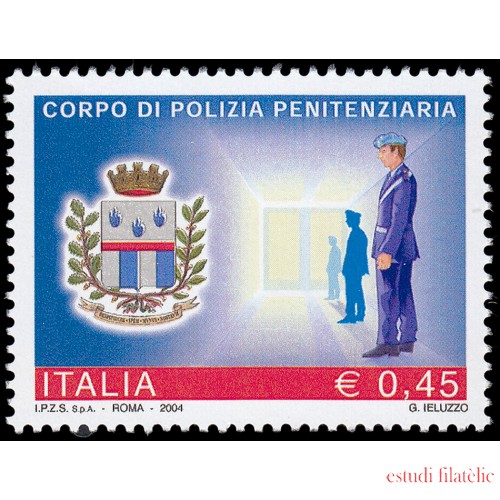 Italia Italy 2725 2004 Instituciones Cuerpo de Policía Penitenciaria MNH