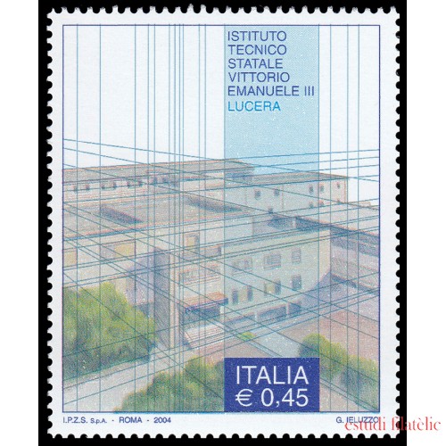 Italia Italy 2742 2004 Instituto Técnico Estatal Vittorio Emanuele III MNH