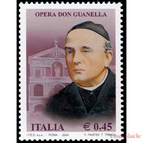 Italia Italy 2743 2004 Personalidades Religión Don Luigi Guanella MNH