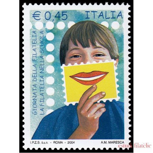 Italia Italy 2752 2004 Día de la Filatelia en la escuela MNH