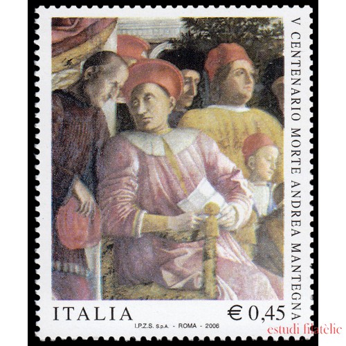 Italia Italy 2843 2006 Arte Personalidades Andrea Mantegna MNH