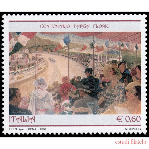 Italia Italy 2869 2006 Deporte Automovilismo 100 aniv. Carrera Targa Florio MNH