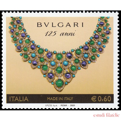 Italia Italy 3051 2009 Productos de Italia Joyería Bulgari MNH