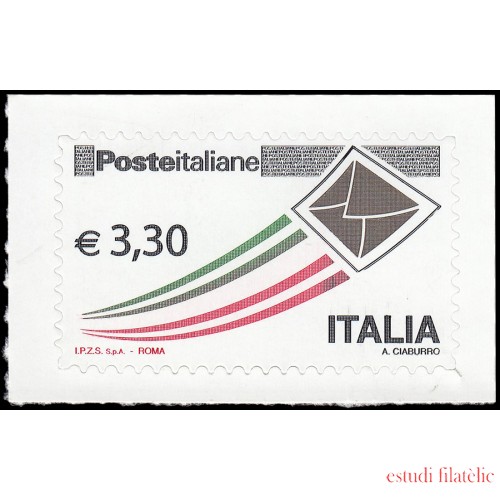 Italia Italy 3117 2009 Serie corriente Pasta italiana Autoadhesivos