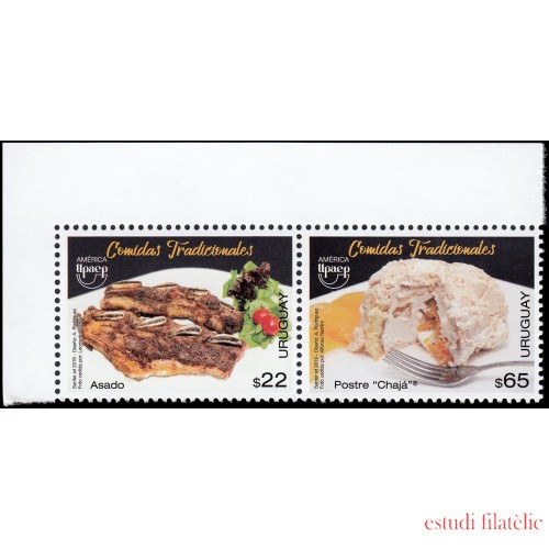 Upaep Uruguay 2019 Comidas tradicionales MNH