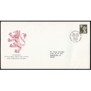 Gran Bretaña 1253 1987 SPD FDC Serie Reina Isabel II Escocia Sobre primer día Philatelic Bureau