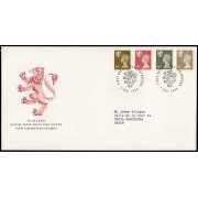 Gran Bretaña 1718/29 (de la serie) 1993 SPD FDC Serie Reina Isabel II Escocia Sobre primer día Edinburgh