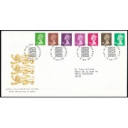 Gran Bretaña 1876/82 1996 SPD FDC Serie Reina Isabel II Sobre primer día Windsor