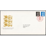 Gran Bretaña 1392/93 1989 SPD FDC Serie Reina Isabel II Sobre primer día Windsor