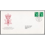 Gran Bretaña 1207 1986 SPD FDC Serie Reina Isabel II Irlanda del Norte Sobre primer día Philatelic Bureau