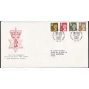 Gran Bretaña 1718/29 (de la serie) 1993 SPD FDC Serie Reina Isabel II Irlanda del Norte Sobre primer día Philatelic Bureau