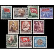 Alemania Oriental 80/89 1953 70 aniv. de la muerte de Karl Marx MNH