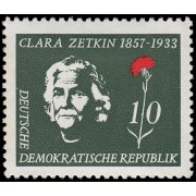 Alemania Oriental 308 1957 Centenario de Clara Zetkin MH