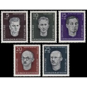 Alemania Oriental 355/59 1958 Recuerdo a los anifascistas de Buchenwald MH