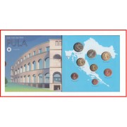 Croacia 2024 Cartera Oficial Monedas € euro Set Pula 