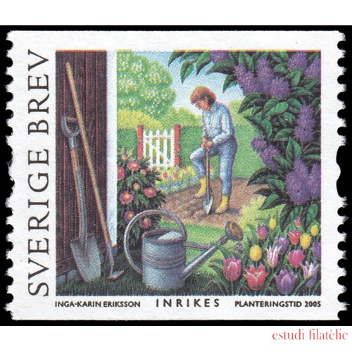 Suecia Sweden 2463 2005 Verano en el jardín MNH