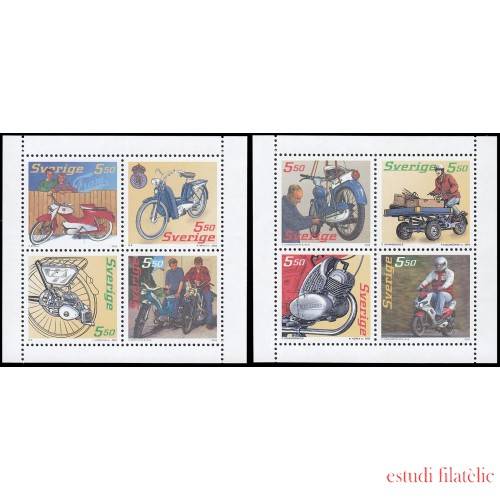 Suecia Sweden 2467/74 2005 Ciclomotores MNH