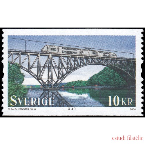 Suecia Sweden 2492 2006 150 aniv. del ferrocarril en Suecia MNH