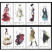 Suecia Sweden 2577/84 2007 La moda sueca MNH