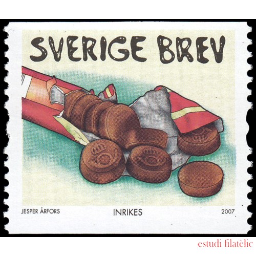 Suecia Sweden 2585 2007 El chocolate MNH