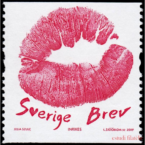 Suecia Sweden 2664 2009 Beso MNH