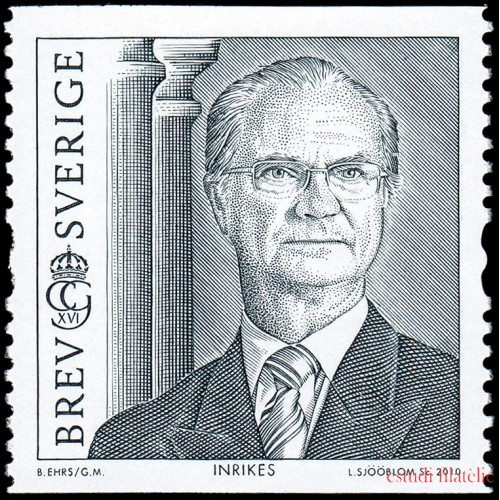 Suecia Sweden 2734 2010 Rey Carlos Gustavo XVI MNH