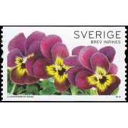 Suecia Sweden 2736 2010 Flora Pensamientos MNH