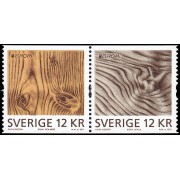 Suecia Sweden 2797/98 2011 Europa Bosques MNH