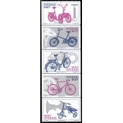 Suecia Sweden 2778/82 2011 Bicicletas MNH