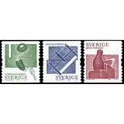 Suecia Sweden 2371/73 2004 Herramientas para trabajar la madera MNH