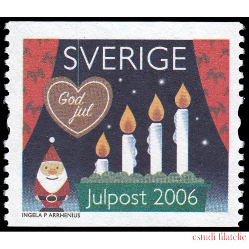 Suecia Sweden 2542 2006 Navidad MNH