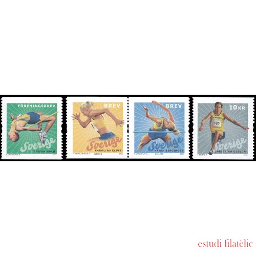 Suecia Sweden 2517/20 2006 Deportes Atletas suecos MNH