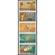 Suecia Sweden 2974/78 2014 Patrimonio 100 años de arte en las iglesias MNH