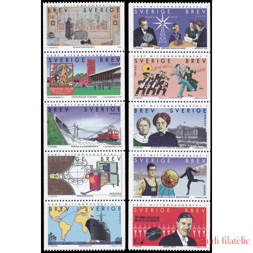 Suecia Sweden 2053/62 1998 Siglo XX MNH