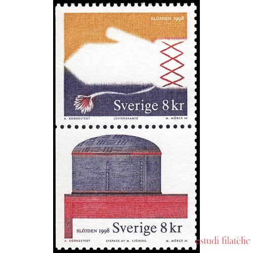 Suecia Sweden 2028/29 1998 Artesanía MNH