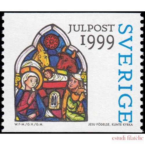 Suecia Sweden 2129 1999 Navidad MNH