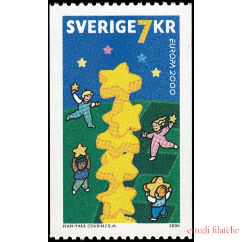 Suecia Sweden 2158 2000 Europa 2000 MNH