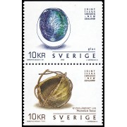 Suecia Sweden 2279/80 2002 Arte y artesanía Emisión conjunta con Nueva Zelanda MNH