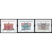 Suecia Sweden 2330/32 2003 Arquitectura Casas tradicionales MNH