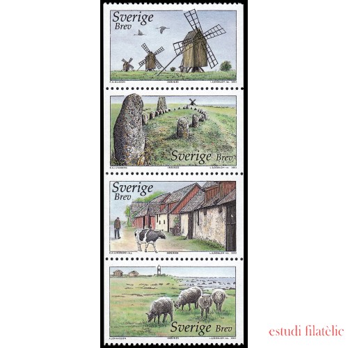 Suecia Sweden 2333/36 2003 Sitios del Patrimonio Mundial MNH