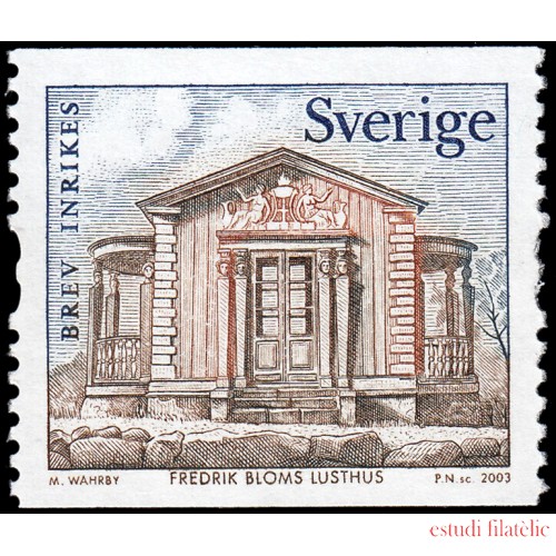 Suecia Sweden 2337 2003 Pabellones de recreo MNH