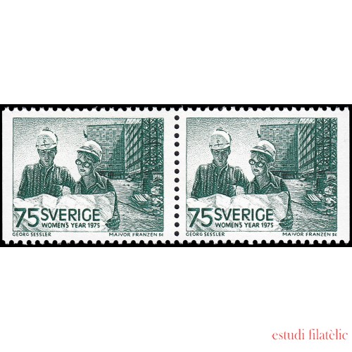 Suecia Sweden 871b 1975 Año internacional de la mujer MNH