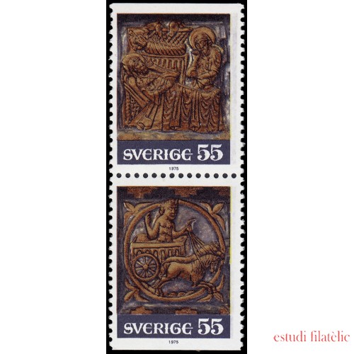 Suecia Sweden 905a 1975 Navidad Arte sacro sueco MNH