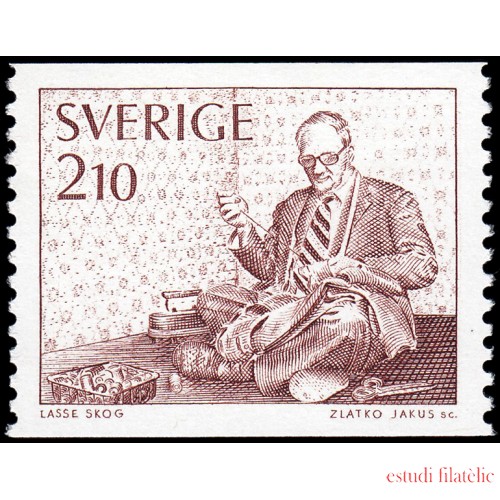 Suecia Sweden 956 1977 Sastre MNH