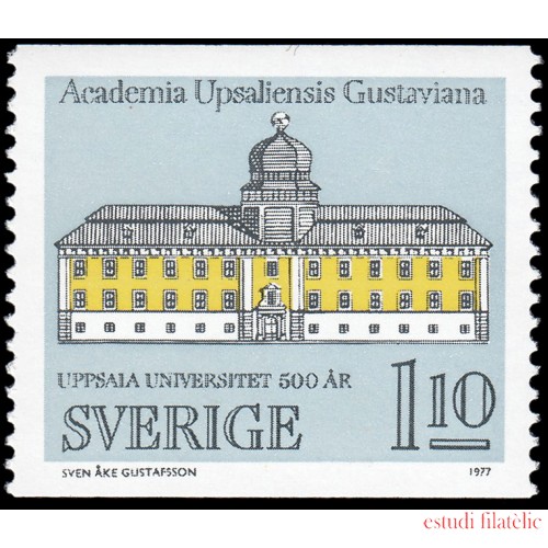 Suecia Sweden 964 1977 500 aniv. Universidad de Upsala MNH