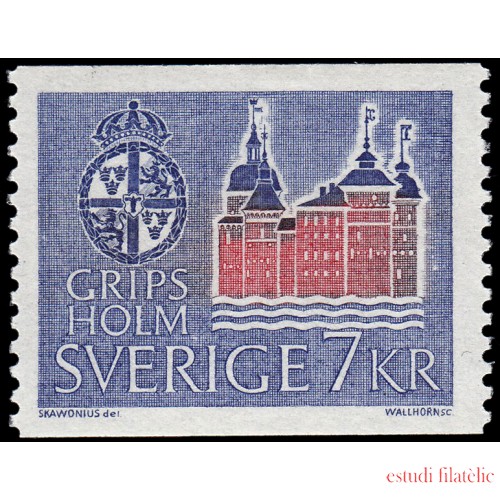 Suecia Sweden 560 1967 Castillo de Gripsholm MNH